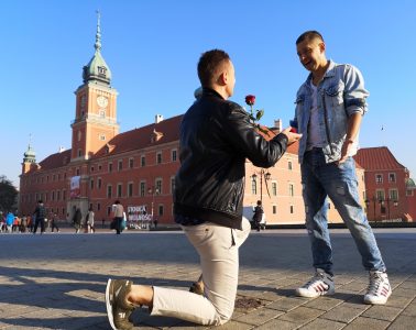 gay couple, poland, proposal, gay marriage,