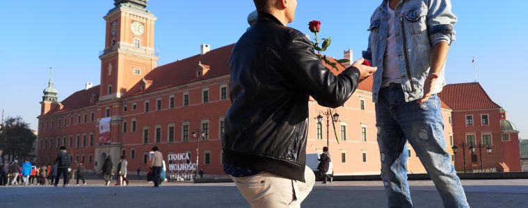 gay couple, poland, proposal, gay marriage,